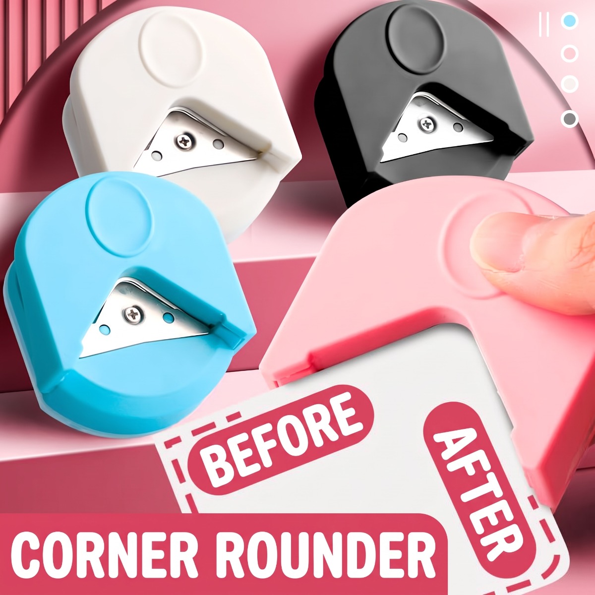 R4 Round Corner Puncher Circle - огляд і ціна Embellishments For Scrapbooking