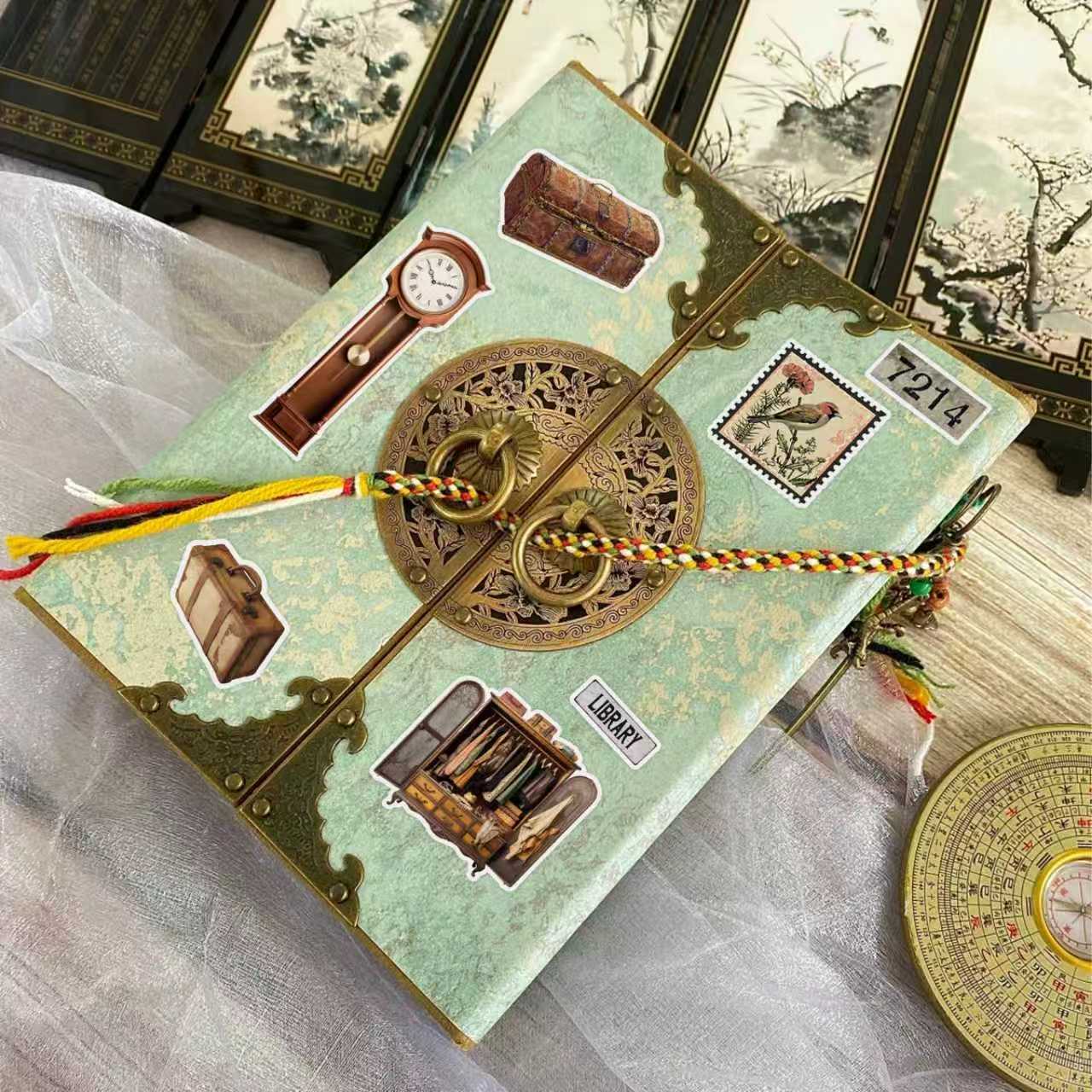 Vintage Trinkets Sticker Books - огляд і ціна Embellishments For Scrapbooking